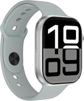 Умные часы Green Lion Active SE 46 — серебристо-серый ремешок 1000004159