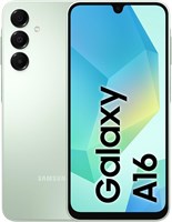 Samsung Galaxy A16 LTE, Android-смартфон, мобильный телефон с двумя SIM-картами, 4 ГБ ОЗУ, 128 ГБ памяти, светло-зеленый 1000004165