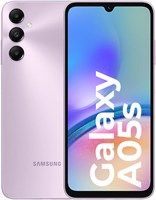 Samsung Galaxy A05s LTE, Android-смартфон, мобильный телефон с двумя SIM-картами, 4 ГБ ОЗУ, 64 ГБ памяти, светло-фиолетовый (версия KSA) 1000004184