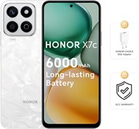 HONOR X7c Dual SIM 16 ГБ (8+8) ОЗУ 256 ГБ Moonlight White 4G с - версия для Ближнего Востока 1000004198