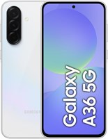 Samsung Galaxy A36 5G, Android-смартфон, 128 ГБ памяти, 8 ГБ ОЗУ, потрясающий белый цвет, 6 обновлений ОС, большой дисплей, восьмиядерный процессор 1000004398