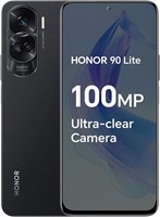 Honor 90 Lite Dual-SIM 256 ГБ ROM + 8 ГБ RAM (только GSM | без CDMA) Разблокированный на заводе 5G смартфон (полночный черный) - международная версия 1000004222