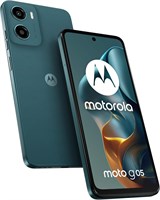 Motorola Moto G05 Dual-SIM 128 ГБ ROM + 4 ГБ RAM (только GSM | без CDMA) Разблокированный на заводе 4G/LTE смартфон (зеленый лес) - международная версия 1000004405