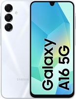 Samsung Galaxy A16 5G, Android-смартфон, мобильный телефон с двумя SIM-картами, 4 ГБ ОЗУ, 128 ГБ памяти, светло-серый 1000004220