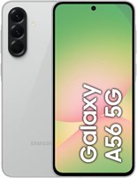 Samsung Galaxy A56 5G, Android-смартфон, 256 ГБ памяти, 12 ГБ ОЗУ, 6 обновлений ОС, большой дисплей, длительное время работы от батареи (международная версия) (Awesome Lightgray) 1000004408
