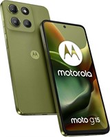 Motorola G15 Dual SIM 4G | (8+16) RAM Boost | 256 ГБ памяти | 50-мегапиксельная камера с искусственным интеллектом | 6,72-дюймовый дисплей FHD+ | Аккумулятор 5200 мАч | Android 15 (Iguana Green) 1000004410