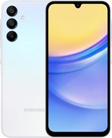 Samsung Galaxy A15 5G, Android-смартфон, мобильный телефон с двумя SIM-картами, 4 ГБ ОЗУ, 128 ГБ памяти, светло-голубой 1000004413