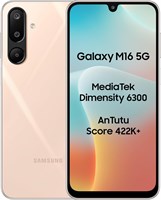 Samsung Galaxy M16 5G (розовый, 6 ГБ ОЗУ, 128 ГБ памяти) | Две SIM-карты | MediaTek Dimensity 6300 | Тройная камера 50 МП | Аккумулятор 5000 мАч | Дисплей sAMOLED FHD+ | 6 лет обновлений безопасности 1000004428