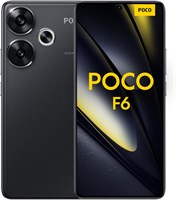 Xiaomi POCO F6 5G Mobile, черный (8 ГБ ОЗУ+256 ГБ) | Snapdragon 8s Gen 3 | 6,67-дюймовый AMOLED-дисплей 120 Гц | Тройная камера с OIS 50+8 МП, фронтальная камера 20 МП 1000004429