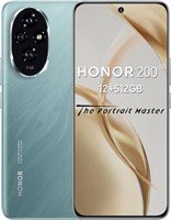 Смартфон HONOR 200 5G | 512 ГБ ПЗУ + 12 ГБ ОЗУ | 6,7-дюймовый 120-Гц OLED-дисплей | Тройная камера 50 МП | Snapdragon 7 Gen 3 | Аккумулятор 5200 мАч | Быстрая зарядка 100 Вт | Две SIM-карты + eSIM | Android 14 (изумрудно-зеленый) 1000004446