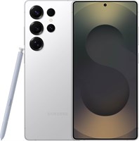 Телефон Samsung Galaxy S25 Ultra AI, 256 ГБ памяти, 12 ГБ ОЗУ, цвет титаново-белый/серебристый, смартфон на Android, камера 200 МП, S Pen, длительное время работы от аккумулятора (международная версия) 1000004259
