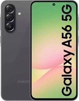 Samsung Galaxy A56 5G (Awesome Graphite, 12 ГБ, 256 ГБ) | Потрясающий интеллект: поиск по кругу, интеллектуальное редактирование | Потрясающая 6-я ОС и 6-летние обновления безопасности | IP67 — международный стандарт 1000004472