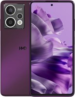 HMD Crest Max 5G | Тройная задняя камера 64 МП с искусственным интеллектом | Фронтальная камера 50 МП | Жесткий OLED FHD+ HID-дисплей | 8 ГБ + 8 ГБ видеопамяти, 256 ГБ памяти | Android 14 | Быстрая зарядка 33 Вт | Темно-фиолетовый 1000004479