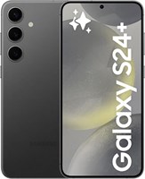 Смартфон Samsung Galaxy S24+ AI, 256 ГБ памяти, цвет Onyx Black, 12 ГБ ОЗУ, Android-смартфон, 50-мегапиксельная камера, увеличенный дисплей, более быстрая оперативная память, длительное время работы от аккумулятора (международная версия) 1000004516