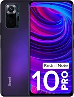 Xiaomi Redmi Note 10 Pro (Nebula Purple, 8 ГБ ОЗУ, 128 ГБ памяти) - 120 Гц Super Amoled дисплей | 108 МП с 5 МП Super Tele-Macro - глобальная версия 1000004533
