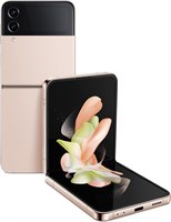 Сотовый телефон SAMSUNG Galaxy Z Flip 4, разблокированный на заводе Android-смартфон, 256 ГБ, режим Flex, камера Hands Free, компактный, складной дизайн, информативный экран-обложка, версия для США, 2022 г., розовое золото 1000004557