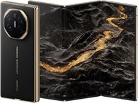 HUAWEI Mate XT — сверхтонкий смартфон с тройным складыванием, 16 ГБ + 512 ГБ, усовершенствованная система шарнирного соединения, сверхсветовая камера XMAGE, 10,2-дюймовый дисплей HUAWEI X-True с высоким разрешением + функция MultiView в одном, черный + по 1000004281