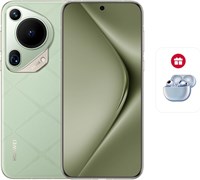 Смартфон HUAWEI Pura 70 Ultra, 6,8-дюймовый HD OLED-дисплей, выдвижная камера Ultra Lighting, сверхбыстрая съемка, 100 Вт SuperCharge, 16 ГБ + 512 ГБ, зеленый + «HUAWEI Freebuds PRO3» + «6 месяцев Huawei Care+» 1000004596