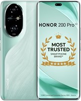 HONOR 200 Pro 5G (цвет Ocean Cyan, 12 ГБ + 512 ГБ) | 6,78-дюймовый AMOLED-дисплей с четырьмя изгибами | Двойная камера 50 Мп + 50 Мп + 12 Мп с оптической стабилизацией изображения | Фронтальная камера 50 Мп | Snapdragon 8s Gen 3 | MagicOS 8.0 с искусствен 1000004623