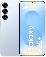 Смартфон Samsung Galaxy S25+ SM-S936B с двумя SIM-картами, 256 ГБ встроенной памяти + 12 ГБ ОЗУ (только GSM | без CDMA), заводская разблокировка 5G (Icyblue) — международная версия 1000004630
