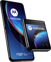 Motorola Razr 40 Ultra Dual-Sim 256 ГБ ROM + 8 ГБ RAM (только GSM | без CDMA) Разблокированный на заводе 5G смартфон (черный) - международная версия 1000004639
