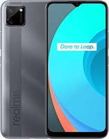 realme Мобильный телефон, C11 - Разблокированный смартфон с поддержкой SIM-карт, 6,5-дюймовым дисплеем Super Full Screen, огромной батареей емкостью 5000 мАч, двойной камерой с искусственным интеллектом 13 Мп + 2 Мп, двумя SIM-картами на базе Android 10,  1000004656