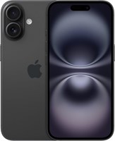 Apple iPhone 16 (128 ГБ) - черный 1000004698
