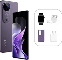 vivo V40 5G (Nebula Purple, 12 ГБ ОЗУ, 256 ГБ) | Изогнутый 3D AMOLED-дисплей 120 Гц | Камера ZEISS 50 МП | Аккумулятор BlueVolt 5500 мАч | IP69 | Подарки, гарантия 24 месяца, наушники-вкладыши — версия для ОАЭ 1000004729