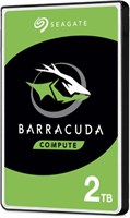 Внутренний жесткий диск Seagate BarraCuda 2,5 дюйма емкостью 2 ТБ — серебристый 1000004751