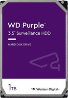 Western Digital 1 ТБ WD Purple Surveillance Внутренний жесткий диск HDD - SATA 6 Гбит/с, 64 МБ кэш, 3,5" - WD11PURZ 1000004765