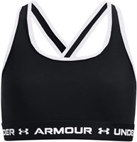 Under Armour унисекс детский бюстгальтер с перекрещивающимися бретелями средней плотности 1000004852