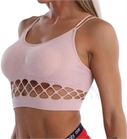 Evermodo Girls Женский бесшовный слегка мягкий бюстгальтер-топ для школы, йоги, спортзала, ходьбы, легкий и дышащий для фитнеса 40-60 кг 1000004892