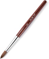 Кисть для дизайна ногтей KADS Kolinsky Sable Acrylic Nail Art Brush Red Wood Pen Brush для маникюрного инструмента (12#) 1000004950