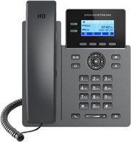 IP-телефон Grandstream Ne2rks GRP2602P, черный, 2 строки, ЖК-дисплей, Wi-Fi 1000005144