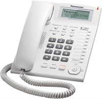 Проводной телефон Panasonic с определителем номера и громкой связью, KX-TS880FX1W (белый) 1000005145