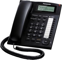 Интегрированный проводной телефон Panasonic KX-TS880, черный 1000005157