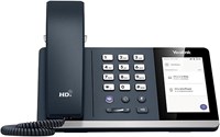Yealink MP50 — экономичный проводной телефон с функцией Plug & Play USB, оптимальным HD-звуком и емкостным сенсорным экраном 4,0 дюйма (480 x 800 пикселей) (издание Microsoft Teams) — черный 1000005169