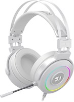 Redragon LAMIA 2 белая, USB RGB игровая гарнитура с подставкой 1000005219