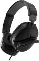 Игровая гарнитура Turtle Beach, сверхлегкая, 8,1 унции (230 г), защита от усталости, в комплекте микрофон, наушники, Xbox PS5, переключатель PS4, смартфон, проводная 3,5 мм, откидной режим отключения звука, Recon 70 x 2024, черная 1000005253