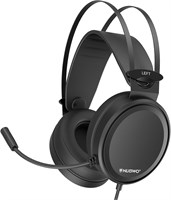 NUBWO Игровые гарнитуры PS4 N7 Stereo Xbox one Headset Проводные игровые наушники для ПК с микрофоном с шумоподавлением, накладные игровые наушники для ПК/MAC/PS4/PS5/Switch/Xbox one (адаптер в комплект не входит) 1000005308