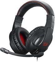 Проводная игровая гарнитура Redragon H211 RGB, объемный звук 7.1, амбушюры с эффектом памяти, легкая полноразмерная гарнитура с микрофоном, многоплатформенные наушники, работает с ПК, Xbox Series, NS - черный 1000005311