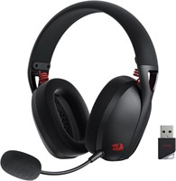 Беспроводная игровая гарнитура Redragon H848 BT — легкая — объемный звук 7.1 — динамики 40 мм — съемный микрофон — поддержка нескольких платформ: ПК, PS5/4/3, Switch, мобильных устройств 1000005237