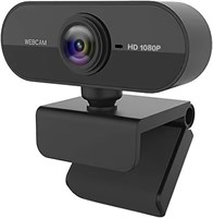 Веб-камера Yakiter 1080P с микрофоном, USB HD-камера, веб-камера для ноутбука с автофокусом, микрофонами для шумоподавления, компьютерная камера для потоковой передачи, видеозвонков, Skype, Teams, Zoom, ПК, компьютера-(FT) (A) 1000005344