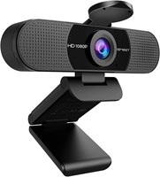 Веб-камера EMEET 1080P с микрофоном, веб-камера C960, потоковая веб-камера с 2 микрофонами, камера для компьютера с углом обзора 90°, веб-камера Plug and Play USB для онлайн-звонков/конференций, Zoom/Teams/Facetime/YouTube, ноутбук/ПК 1000005346