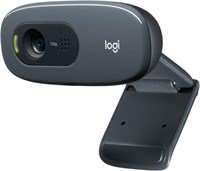 Веб-камера Logitech C270 3 МП, 1280 x 720 пикселей, USB 2.0, черная – Веб-камеры (3 МП, 1280 x 720 пикселей, 720p, USB 2.0, черная, с зажимом) 1000005349