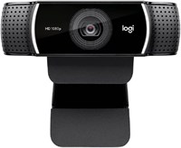 Веб-камера Logitech C922 Pro Stream 1080P для потоковой передачи и записи HD-видео 720P со скоростью 60 кадров в секунду со штативом в комплекте 1000005356