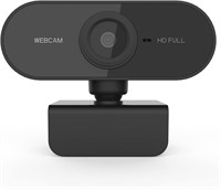 Веб-камера TDOO HD 1080p/30 кадров в секунду, USB-веб-камера для ПК со звукопоглощающим и шумоподавляющим микрофоном, видеокамера Full HD для ПК, ноутбука, настольного компьютера, видеозвонков, конференций и т. д. (черный-A) 1000005359