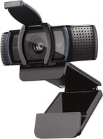 Веб-камера Logitech C920S Pro HD с защитной шторкой — широкоэкранные видеозвонки и запись, камера 1080p, веб-камера для настольного компьютера или ноутбука 1000005361
