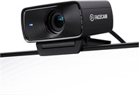 Elgato Facecam MK.2 — веб-камера 1080p60 Full HD, потоковая передача со сверхнизкой задержкой, профессиональная производительность при слабом освещении, реалистичные цвета, управление через приложение в стиле DSLR, HDR и кинематографические эффекты, для Z 1000005397