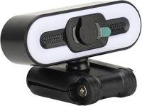 Веб-камера с подсветкой, 4K веб-камера для компьютера, USB-камера с микрофоном, заполняющая подсветка, функция Beauty для ЖК-дисплея ноутбука, функция Auto Beauty, живые видеоконференции, Plug & Play 1000005399